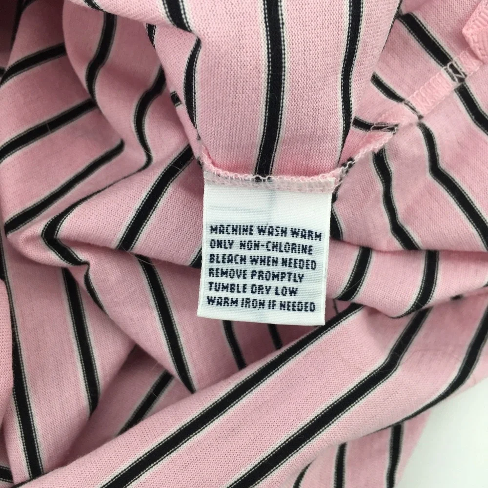 Polo Golf Ralph Lauren Polo Mens M Pink Stripe Pima Cotton Pittsburgh Field Club
